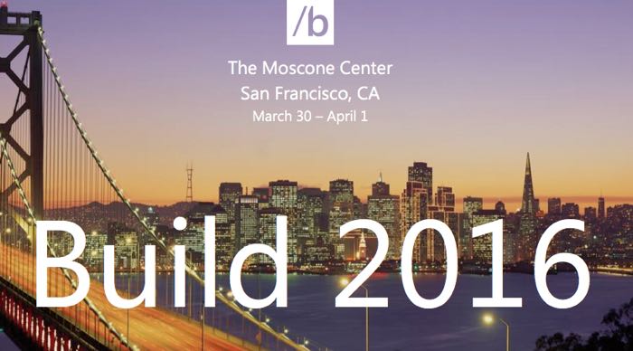 Microsoft Build 2016 conference